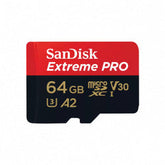 Memoria Sandisk Micro Sd Extreme Pro 64gb V30 A2 (Sdsqxcu-064g-Gn6ma)